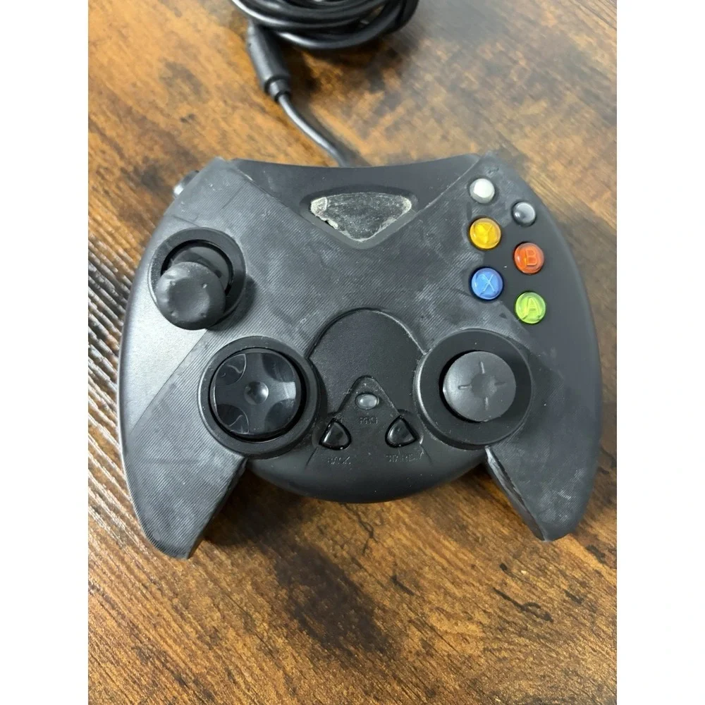 Pelican‎ Trick Controller Black Xbox Original PL-2001 PL-2002 No Breakaway